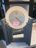 Modern clock 14 inches tall by 10 inches across