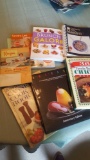 Cookbooks and miscellaneous books