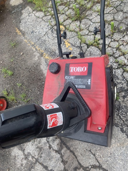 Toro snowblower