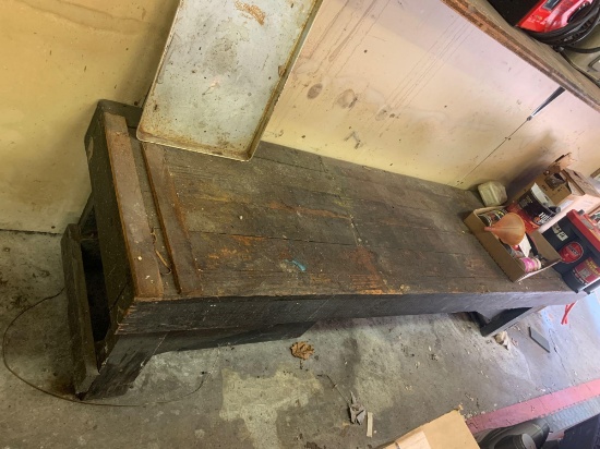 Primitive bench 6 foot long