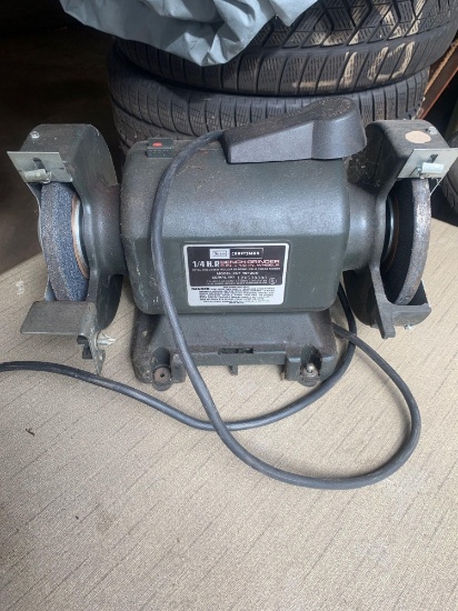 Sears 1/4 horse bench grinder