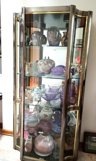 Foyer - Glass Curio Cabinet
