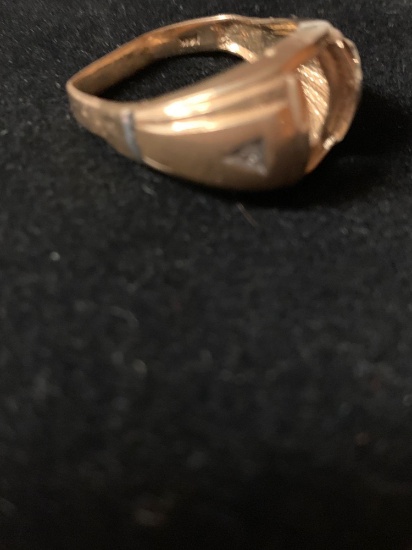 Men's 14 K ring