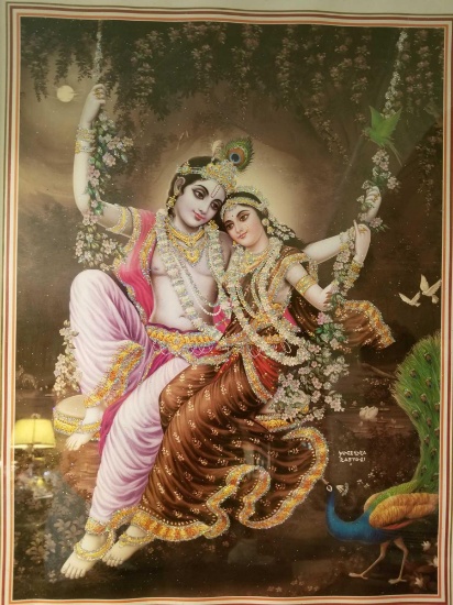 yogendra rastogi paintings lord krishna