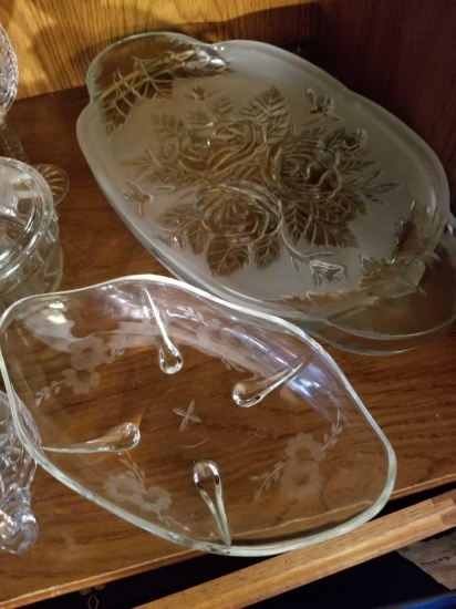 Miscellaneous Etched Glassware