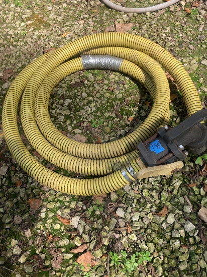 2 inch drain hose With shut-off valve