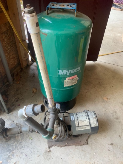220 shallow well pump with tank