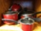 Lot of farberware pots and pans