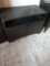 Black 34 inch TV stand with storage