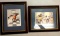 Two ANNIE FRANCES LEE 10 by 12 framed pictures