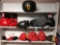 Boxing protection gear, gloves, and small bags