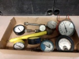 Assorted industrial gauge lot