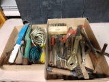 Miscellaneous tool lot including garden tools