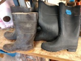 Size 9 and 11 rubber boots