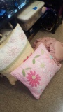 Girls decorative pillows