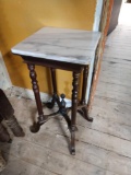 Marble top plant stand 29? tall top is 14? square