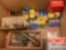 Large lot ammo , gun clean kit ,holster misc