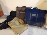 Four pieces of luggage