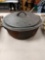 12 inch cast iron pot with lid