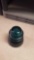 Glass railroad insulator