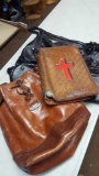 Ladies purses and Bible cover