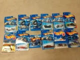 12 hot wheels cars on cards