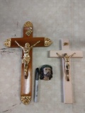 Two religious crucifixes