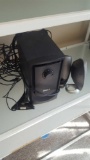Computer speakers and microphone
