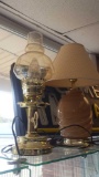 Two house lamps