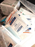 Large lot of medical gauze ,tape ,and accessories