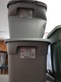 Two 19 gallon totes with lids