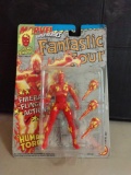 Fantastic four superheroes human torch figure