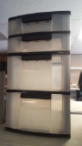 4 drawer storage unit