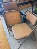 2 samsonite folding chairs