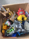 2 lg boxes of toys and parts