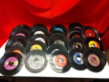 Approximately 75 assorted 45 rpm records