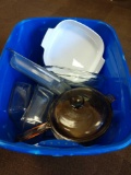 Assorted glass bake ware lot