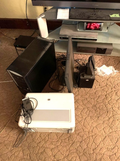 Computer monitor and printer for parts