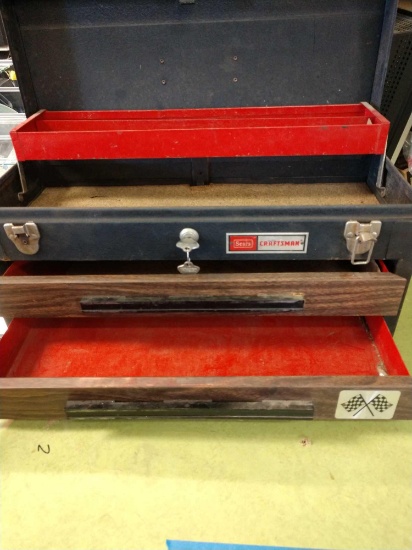 Craftsman tool box with key