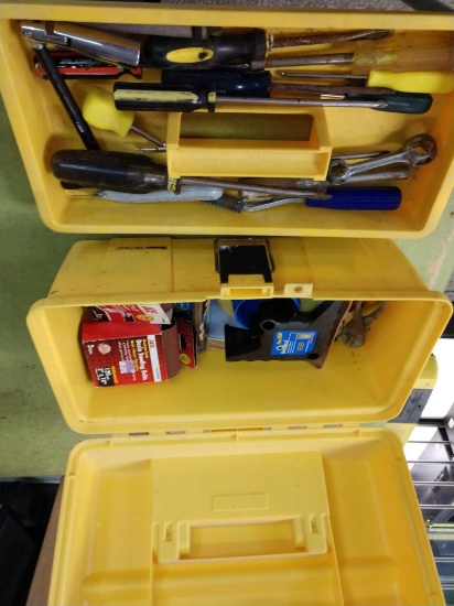 Master mechanic tool box with contents