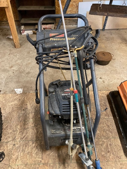 Generac model G 21 pressure washer gas powered