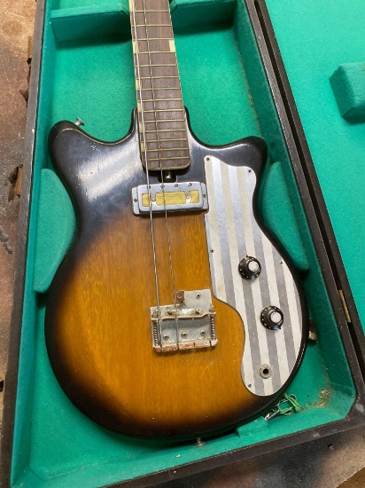 Vintage Tesco guitar fourth string electric