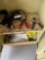 Cabinet in garage, tools
