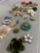 Costume jewelry flower pins