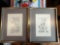 Two 8 X 10 framed pictures