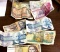 Lot of foreign paper money