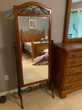 66 inch tall wood frame mirror