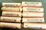 500 pennies rolled unpicked