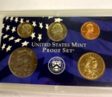 Year 2000 US mint proof set