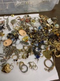 5 lbs. lot of miscellaneous jewelry parts
